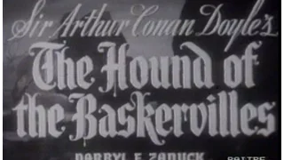 Sherlock Holmes Il Mastino Di Baskerville  1939 Basil Rathbone