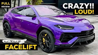 2024 Lamborghini URUS S NEW Facelift BRUTAL LOUD Sound V8 Revs FULL Review Exterior Interior