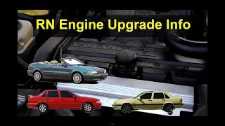 RN engine swap mods that you may need to make when upgrading your P80, S70, 850, V70, C70, etc. VOTD