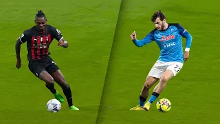 Rafael Leão VS Khvicha Kvaratskhelia - Who Is Better? - Crazy Skills Show & Goals - 2023 - HD