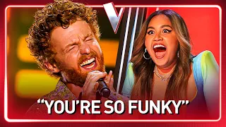 Phenomenal FUNKY talent turns his Blind Audition into a CONCERT on The Voice | Journey #371