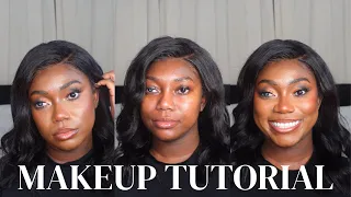 DETAILED MAKEUP TUTORIAL | SPRING MAKEUP TUTORIAL | WOC MAKEUP | DESTINY RUDD