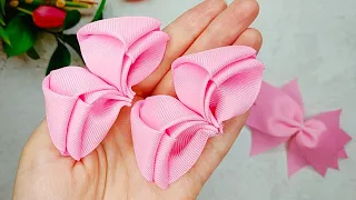 This Hair Bow charmed me with its delicacy and beauty - Hair Bows Tutorial 🎀