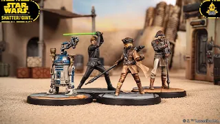 Shatterpoint : Double the Fall épisode 22 : Luke Skywalker, Boushh, Lando et Bar2-D2