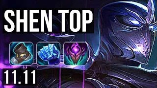 SHEN vs CHO'GATH (TOP) | 7/1/12, 1.4M mastery, 300+ games | BR Diamond | v11.11