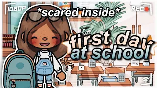 FIRST DAY AT SCHOOL! *VOICED* 📖 || EP.1 SPARK HIGH! || Toca Boca Roleplay