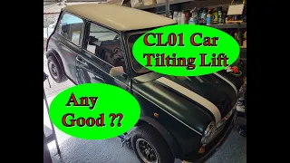 CJ Autos CL01 Tilting Car Lift: Set Up and Review