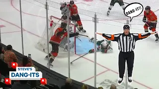 NHL Worst Plays Of The Week: The GOAL Of The Year That Never Was | Steve's Dang-Its