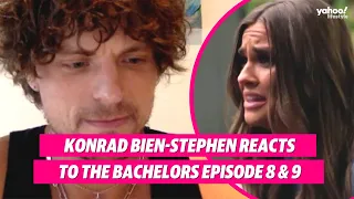 Konrad Bien-Stephen reacts to The Bachelors 2023 best moments | Yahoo Australia