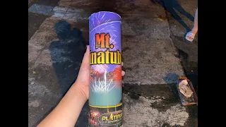 Mt. Pinatubo Tube Fountain by Platinum Fireworks- New Year's Eve 2021-2022
