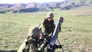 Exercise Iron Fist 2016: 81mm Mortar Training