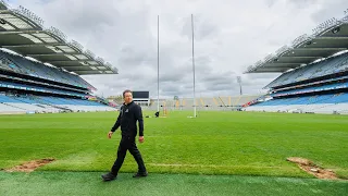 Croke Park Groundsman talks about the challenges of making the pitch rugby ready