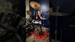 Guns N' Roses - Welcome to the Jungle (Drum Cover / Drummer Cam) Performed by Teen Drummer #Shorts