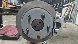 67 F100 disc brake conversion with Classic Disk Brakes kit. (Pain in the ass)