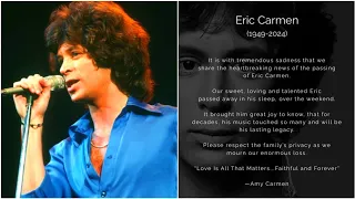 Eric Carmen Raspberries Lead Singer Dead, Cause of Death Revealed 😭😭