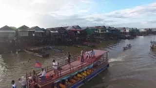 BEAUTIFUL CAMBODIAN VILLAGE on the RIVER