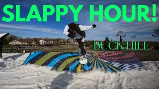 Slappy Hour: Shredding the Last Snow at Buck Hill with Andrew Brewer & Jordan Michilot