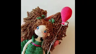 Como hace pelo rizado para amigurumis