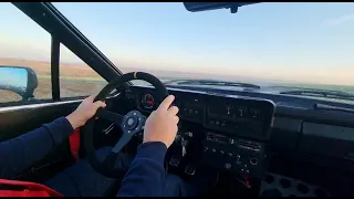 Alfa Roméo GTV 6 VHRS - Premier roulage