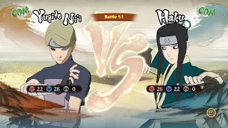 Naruto Shippuden: Ultimate Ninja Storm 4, Yugito Ni'i VS Haku!