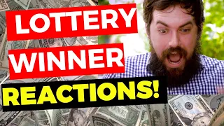 Lottery Winner REACTIONS!