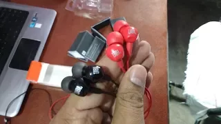 JBL C100SI In-Ear Headphones with Mic UNBOXING