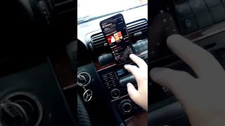 Штатная магнитола w203. USB,  Bluetooth,  AUX, Выход на усилок.  Часть 1.