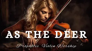Prophetic Warfare Violin Instrumental Worship/AS THE DEER/Background Prayer Music