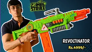 [REVIEW] Nerf Zombie Strike Revoltinator Unboxing ,Review & Firing Test | Nerf Blaster