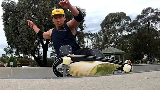 slash grind fun - surfskate practice