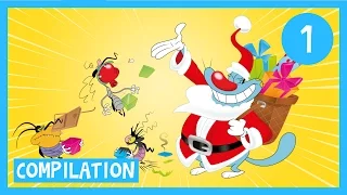 Oggy and the Cockroaches - Full Episodes in HD Compilation 1 hour _ Christmas