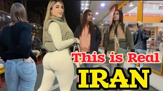 IRAN 🇮🇷 Reality Of Night Walk & NightLife  In Center of TEHRAN Now | Incredible