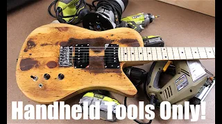 Make a Guitar With Very Basic Tools - DIY Kits Available!