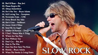 Scorpions, Bon Jovi, GNR, Led Zeppelin, U2, Aerosmith -- slow rock love song nonstop 70s 80s 90s