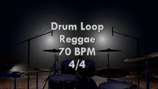 Drum Loop Reggae 70 BPM