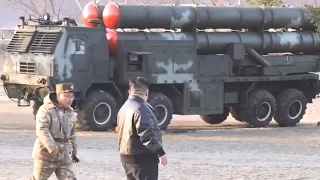 Firing of giant 600-mm MLRS KN-25 DPRK