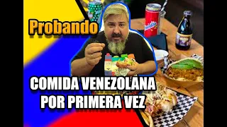 Probando EXPECTACULAR comida VENEZOLANA por Primera Vez, Viva Caracas