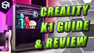 Creality K1 Setup Guide, Review, PrusaSlicer Profile, Upgrades and More!