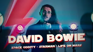 David Bowie - A SPACE ROCK MEDLEY [feat. @PatrickRussellMusic] Starman / Life On Mars / Space Oddity