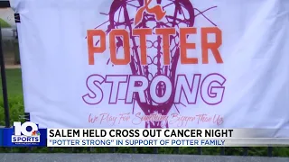 Cross Out Cancer night for Potter Family