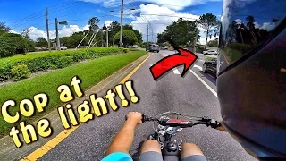 Pit Bike Adventures | COP VS PIT BIKE!