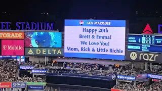 Fan Marquee Yankee Stadium.
