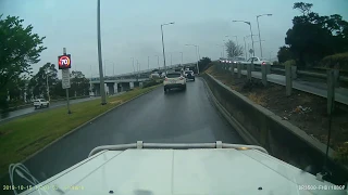 Wrong Way onto the Tasman Bridge