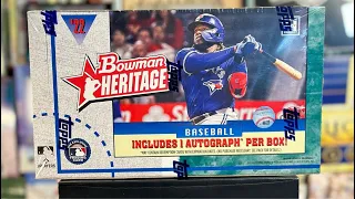 2022 Bowman Heritage & Buyback Mixer Break 4/20