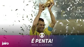 Ergue a Taça! Copa 2002: Brasil vs Alemanha | Final | Fim de Jogo