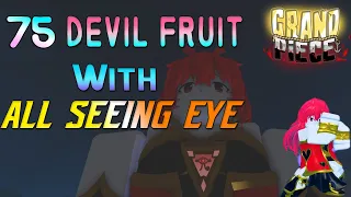 [GPO] 75 Devil Fruit With All Seeing Eye 🍎