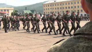 Присяга 26.07.2015г. Песчанка