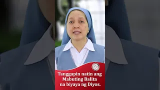 Tanggapin ang Mabuting Balita na biyaya ng Diyos