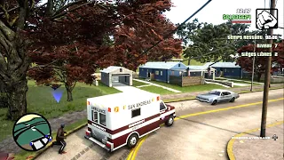 Paramedic missions FAST and EASY (12 Levels) - GTA SA The Definitive Edition