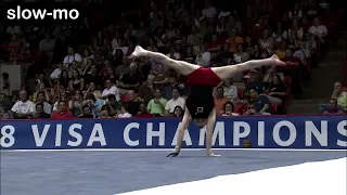 MAG 2022 COP Artistic gymnastics elements [B] lower from hdst. F/X (slow-mo)